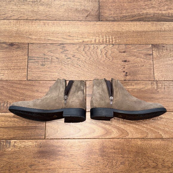 Enzo Tesoti Girls Brown Suede Ankle Boots - Size 32 Spain / US Girls 1 - Picture 14 of 16